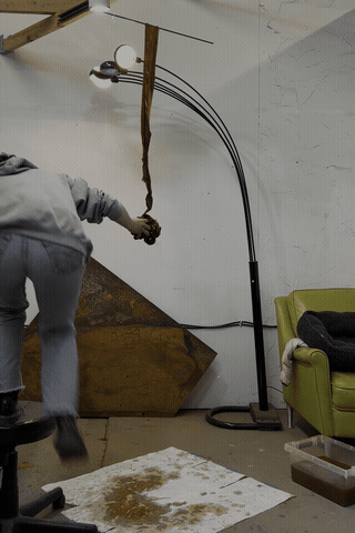 Rust dyed process